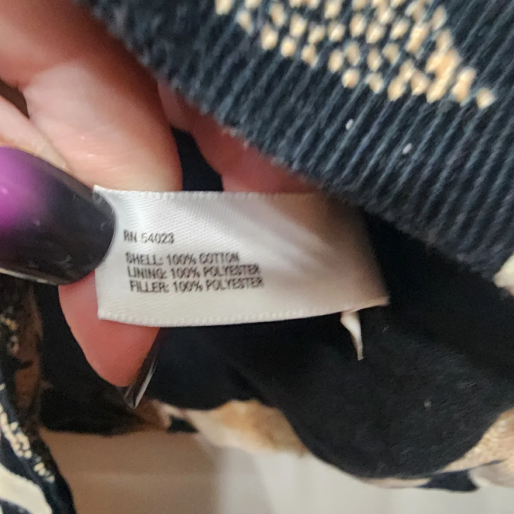 Baby‎ Gap Jacket 18 - 24 Months Button Front Corduroy Floral Black Cream B974